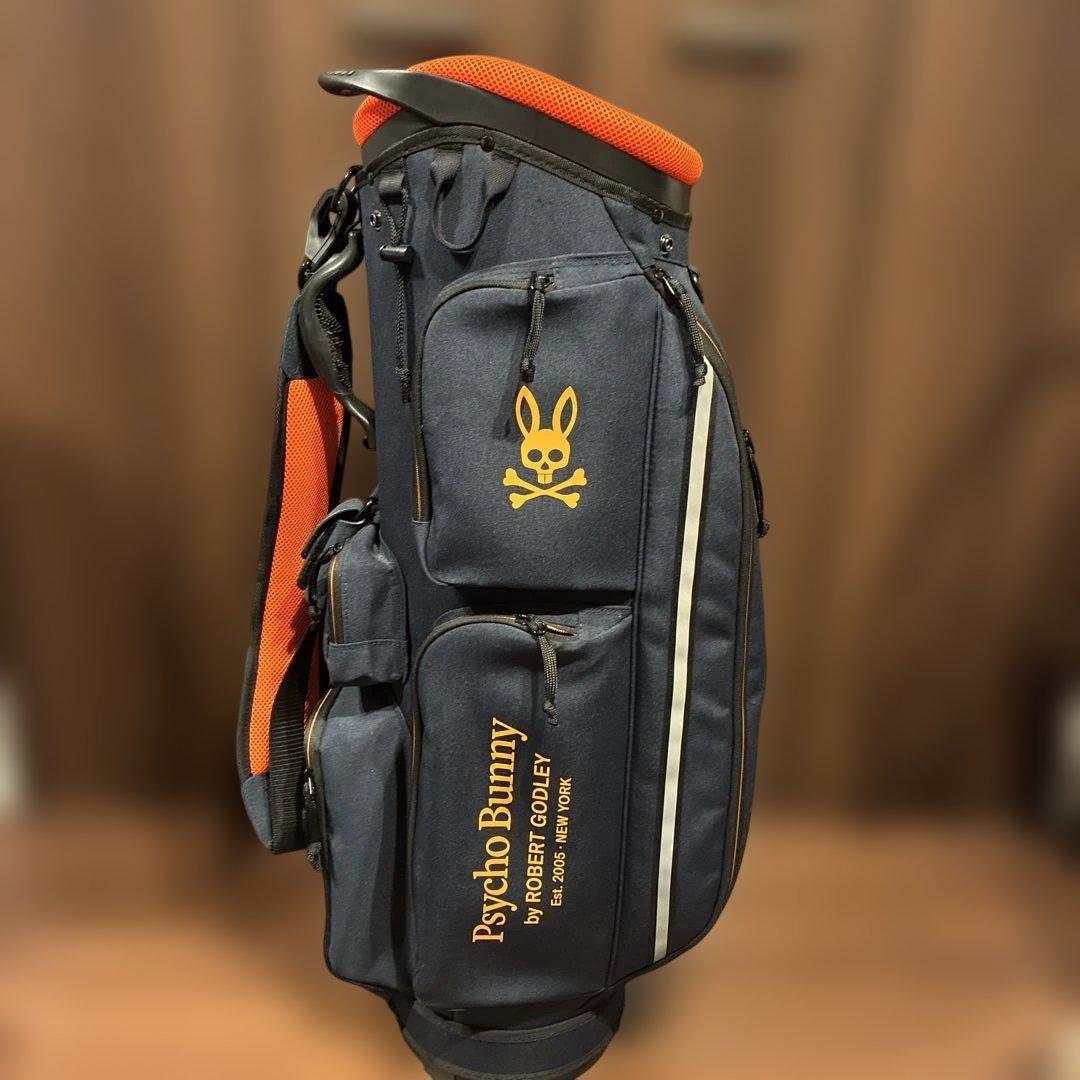 Psycho Bunny ゴルフバッグ ネイビー