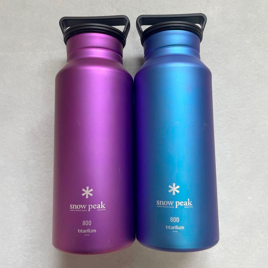 展示品スノーピーク( peak) オーロラボトル800 箱無し2個セット