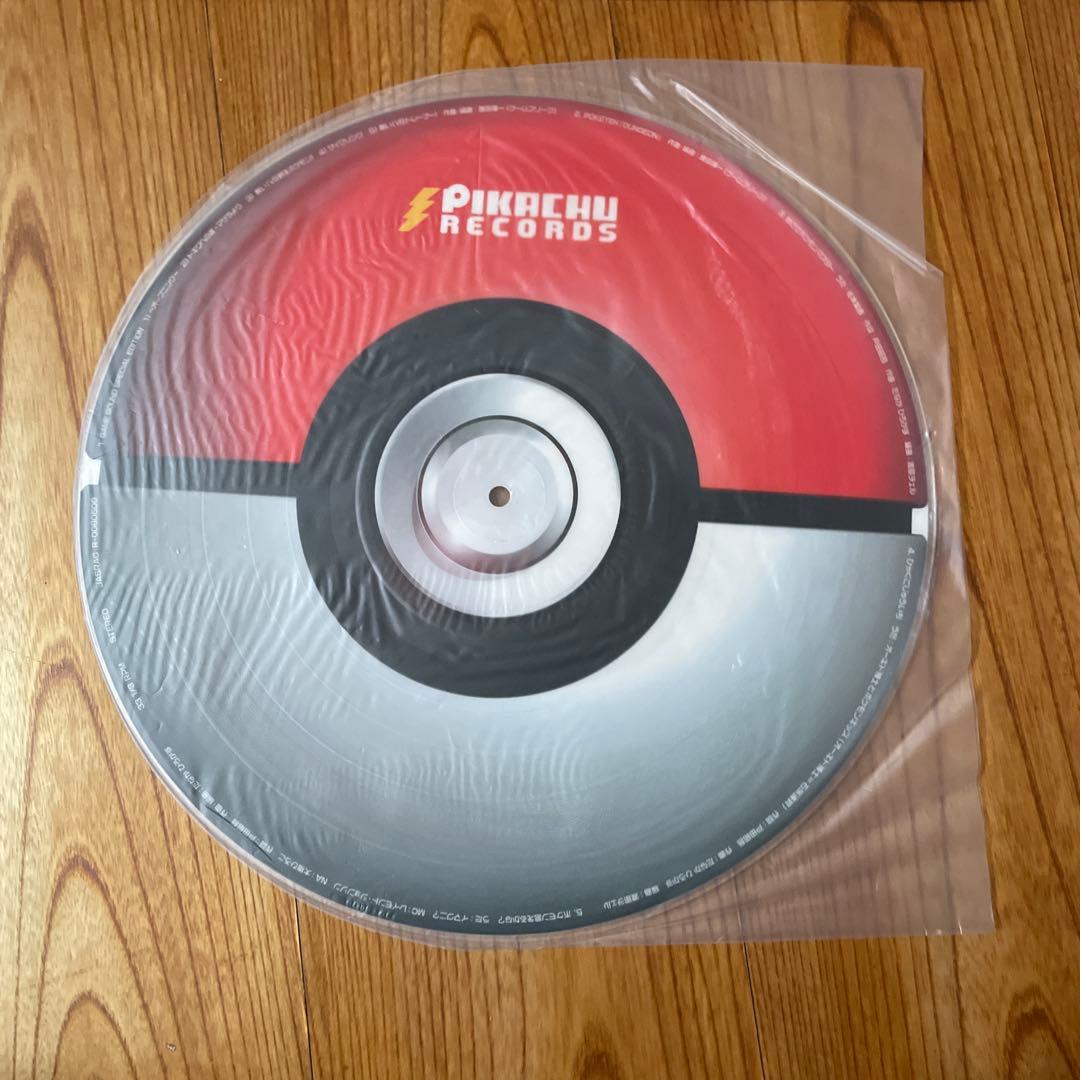 H*】様 激レア 非売品 シリアル入り ポケモン ピカチュウレコード 3周年記念