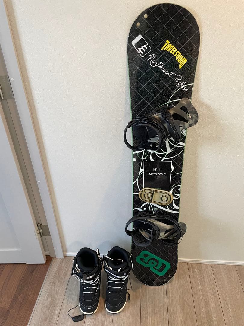 011 Artisticボード+ビンディング+ブーツ+袋セット