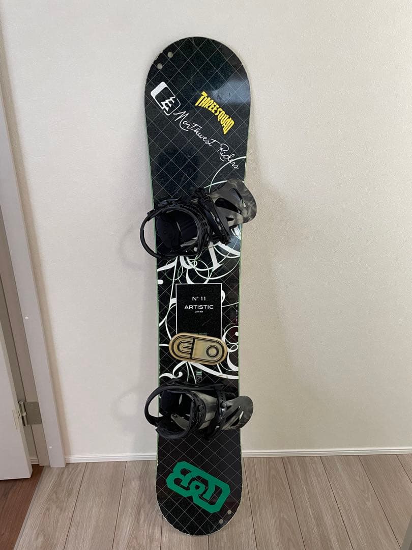 011 Artisticボード+ビンディング+ブーツ+袋セット