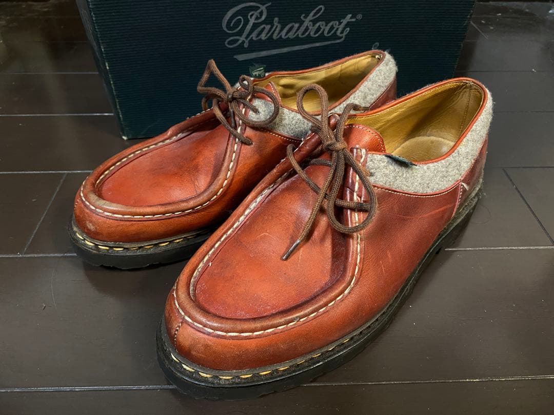 廃番レア　paraboot mirabeau パラブーツ　ミラボー　42