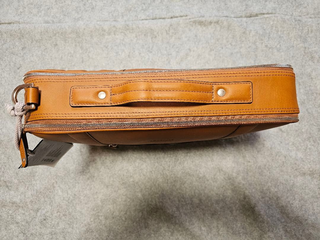 【未使用】TF 3Wayオールレザーバッグ ブラウン 収納袋付き