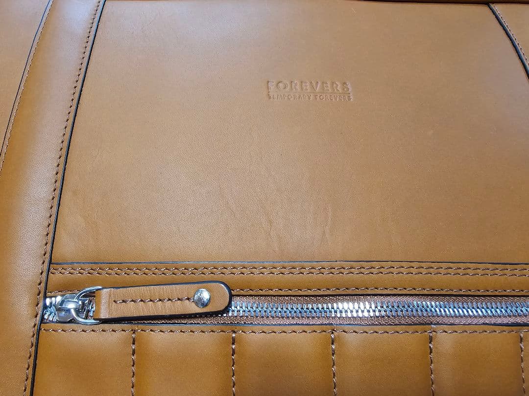 【未使用】TF 3Wayオールレザーバッグ ブラウン 収納袋付き