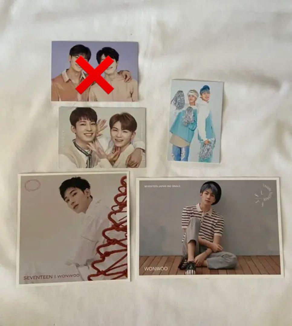 SEVENTEEN セブチ トレカ　ウォヌ　セット
