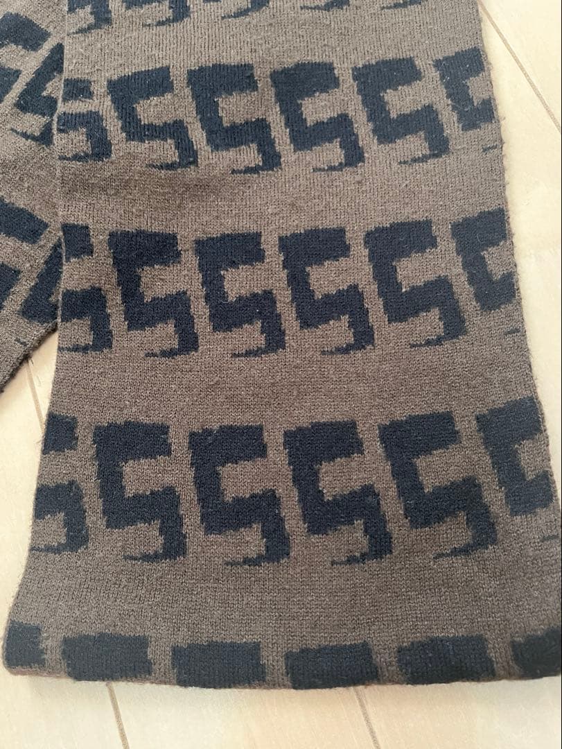 old stussy ビンテージ マフラー モノグラム フェンディ