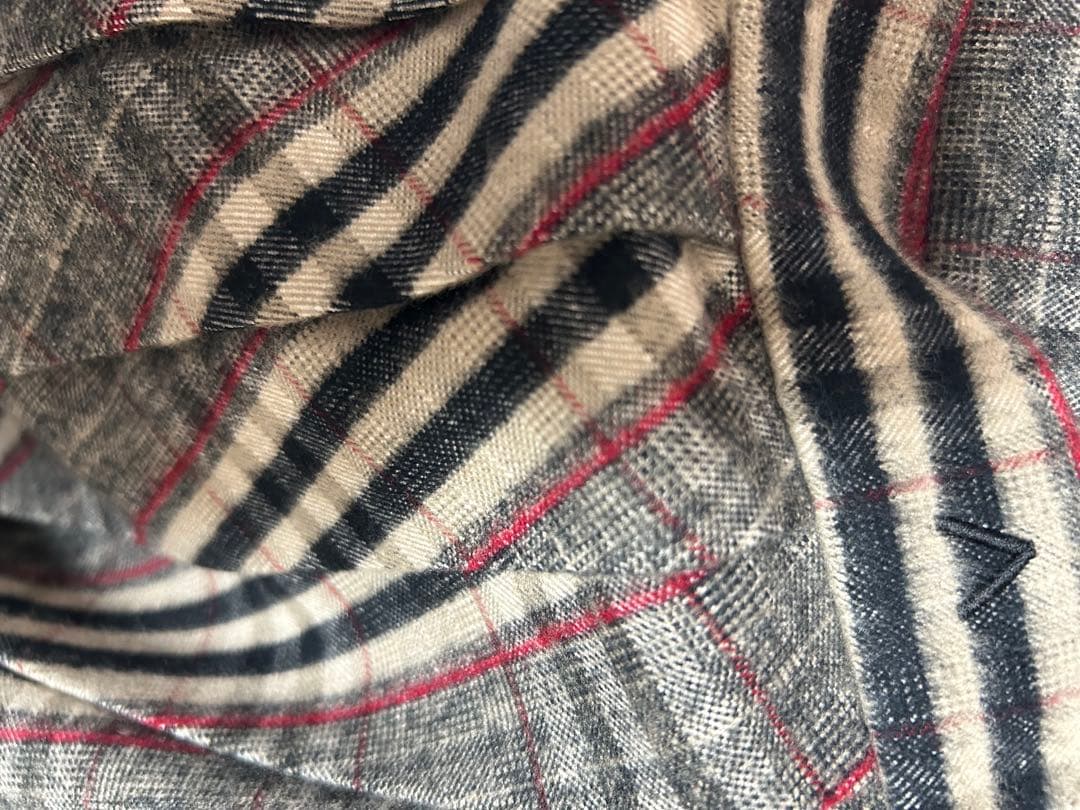 スカート andmary Monica check pleats mini skirt