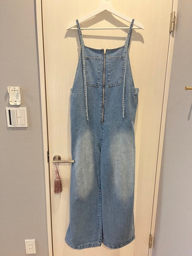 ◾️IAMALPHA デニムオーバーオール