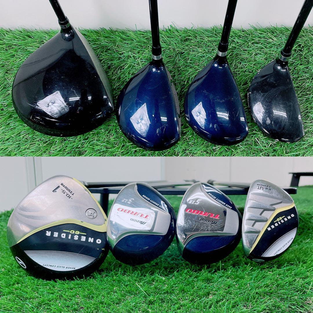 ゴルフクラブ　メンズセット　初心者　ツルヤ　ワンサイダーeo 入門　N2061
