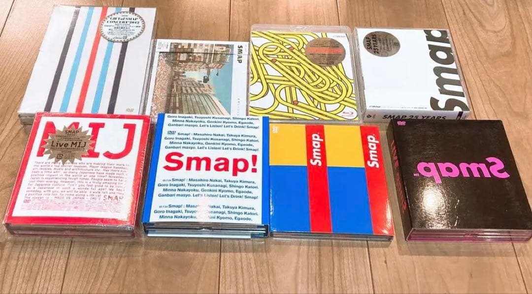 SMAP ライブDVD　CD バラ売り不可