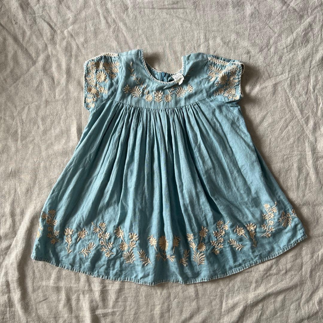 apolina2022ss stevie ワンピース　5-7y