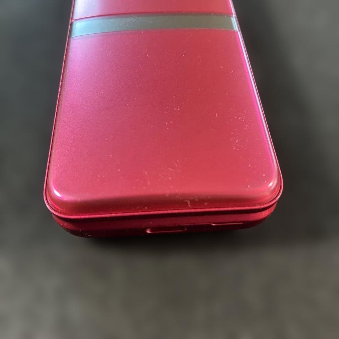 美品☆携帯docomo ky-42cレッド/充電器