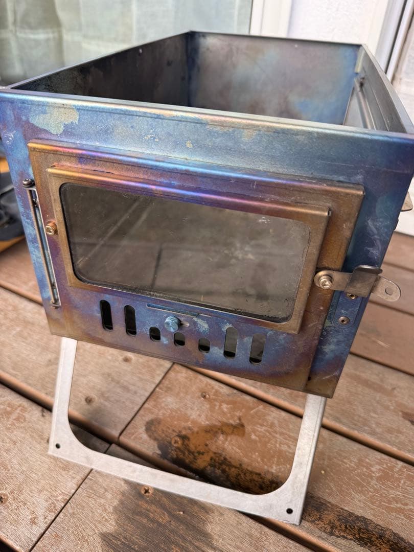 POMOLY チタン　薪ストーブ