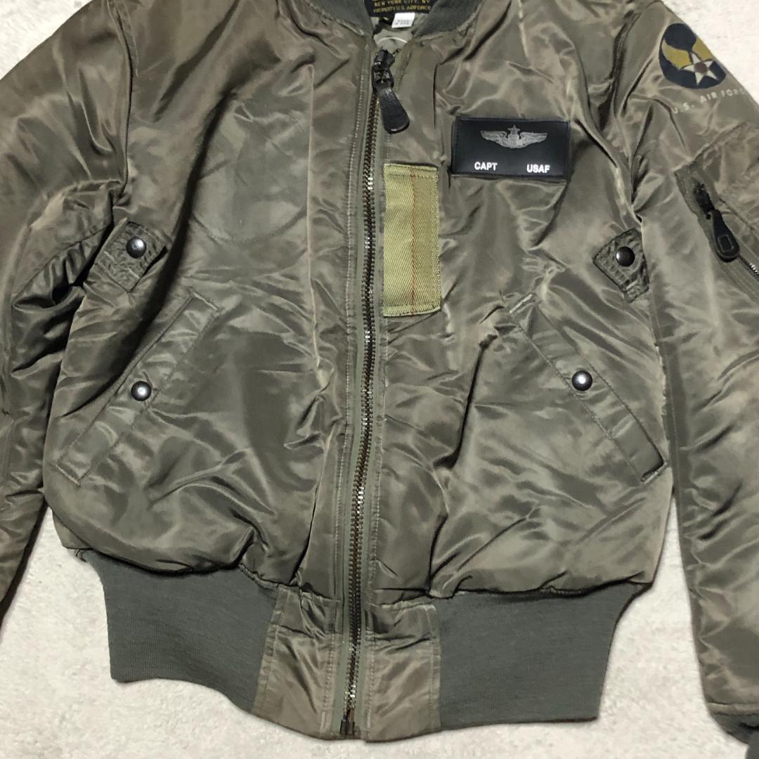 アヴィレックス MA-1 フライトジャケット USA製 CONMARジッパー