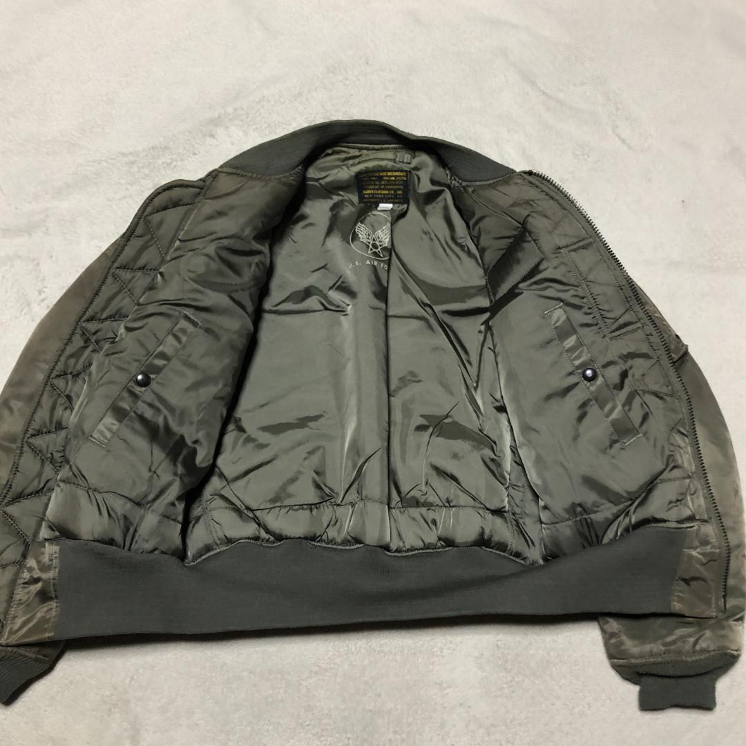 アヴィレックス MA-1 フライトジャケット USA製 CONMARジッパー