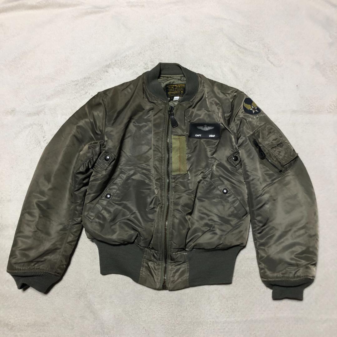 アヴィレックス MA-1 フライトジャケット USA製 CONMARジッパー