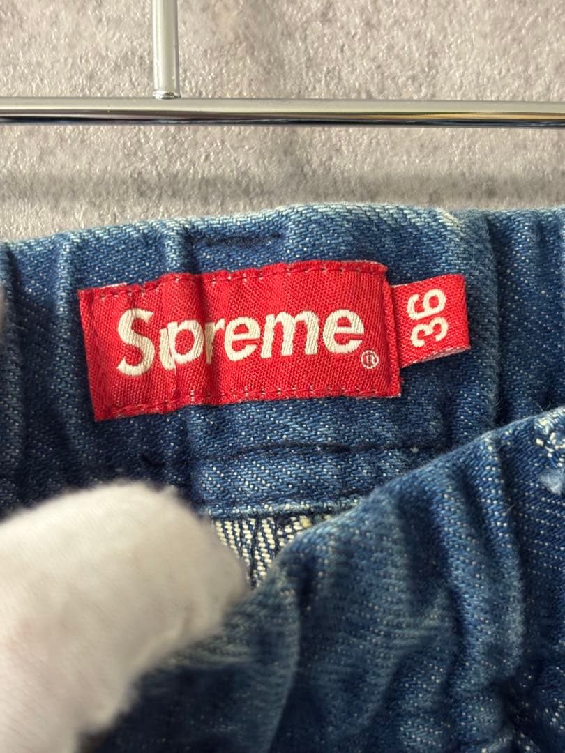 シュプリーム　 カーゴ デニム ワーク イージー ショーツハーフパンツ