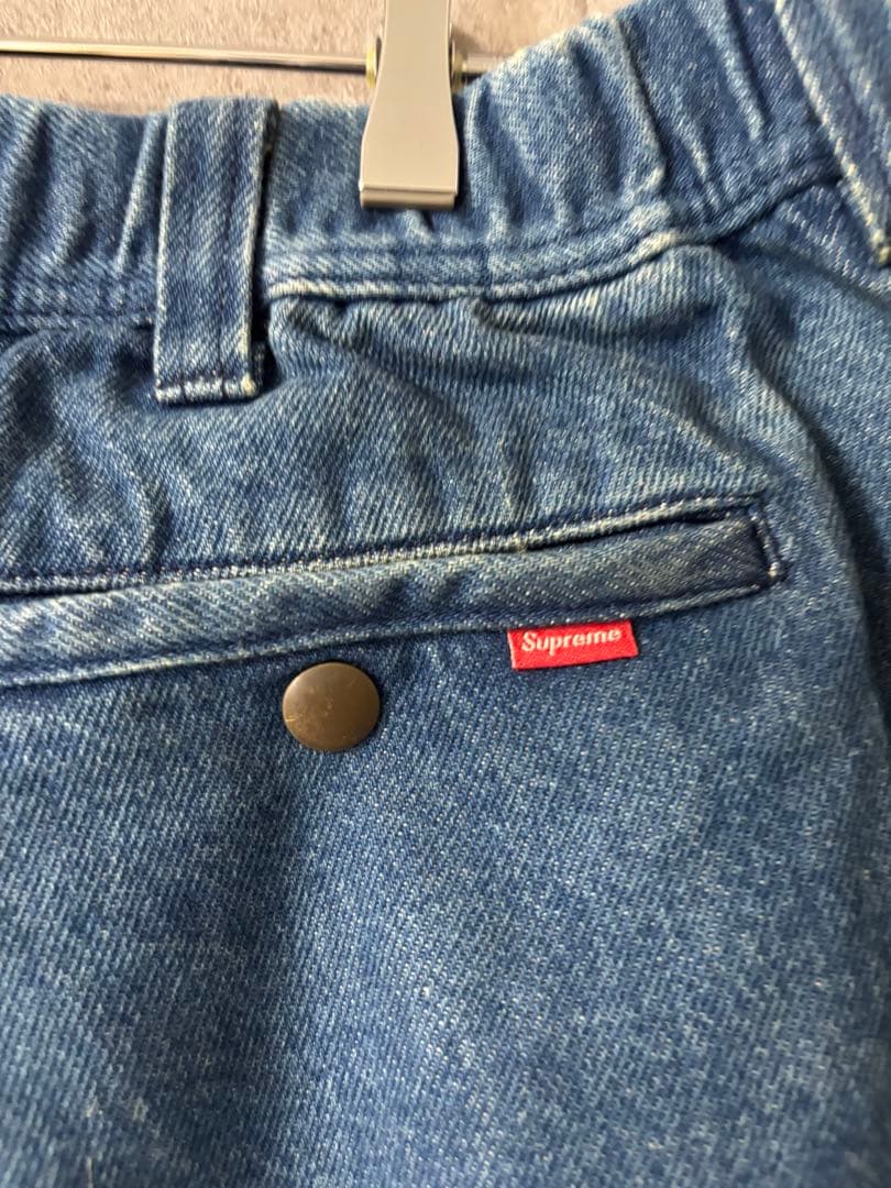 シュプリーム　 カーゴ デニム ワーク イージー ショーツハーフパンツ