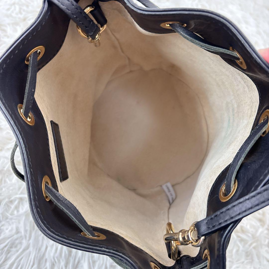 J&M DAVIDSONカーニバル2WAYフリンジレザー黒ショルダーバッグ