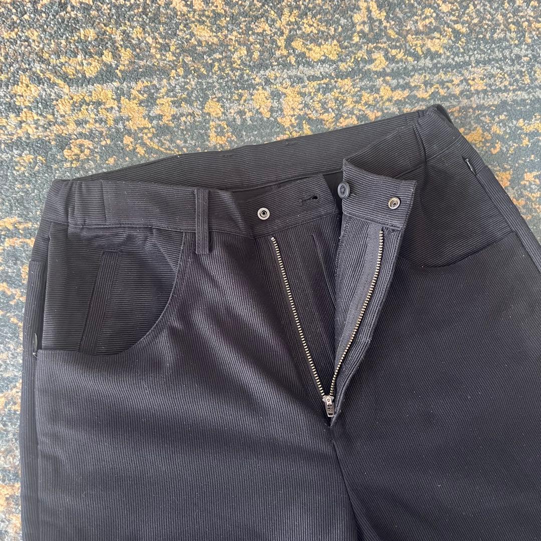 PWA \"CORD\" Mサイズ BLACK コーデュロイパンツ