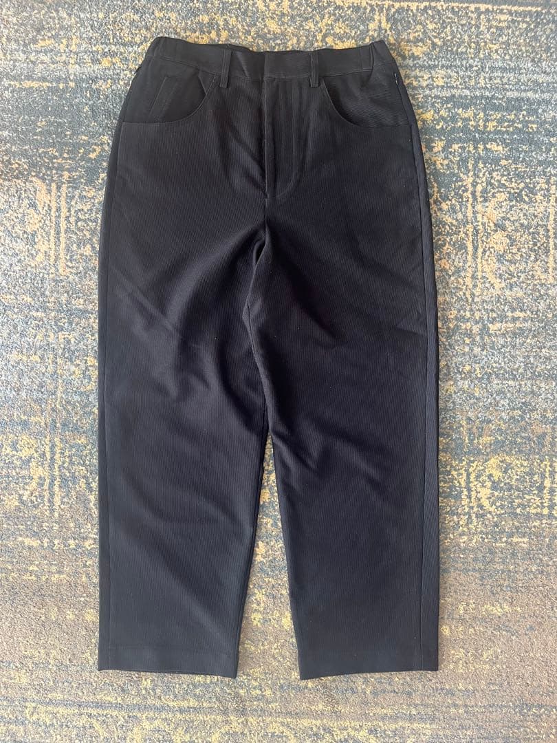PWA \"CORD\" Mサイズ BLACK コーデュロイパンツ