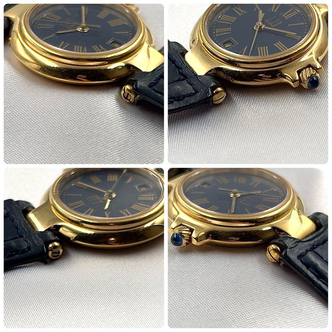 稼働品 ダンヒル Dunhill 腕時計 レディース ミレニアム ゴールドy2k