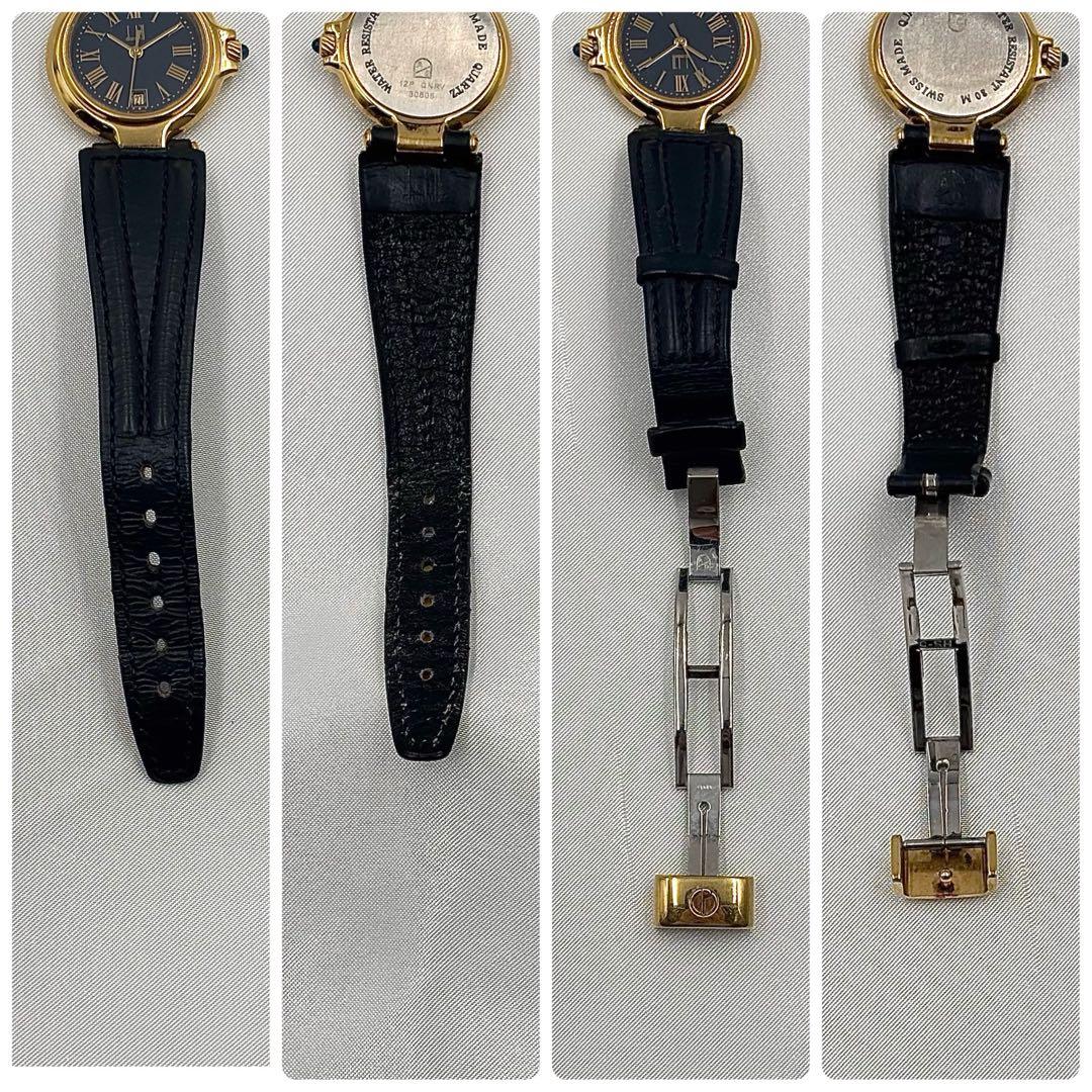 稼働品 ダンヒル Dunhill 腕時計 レディース ミレニアム ゴールドy2k