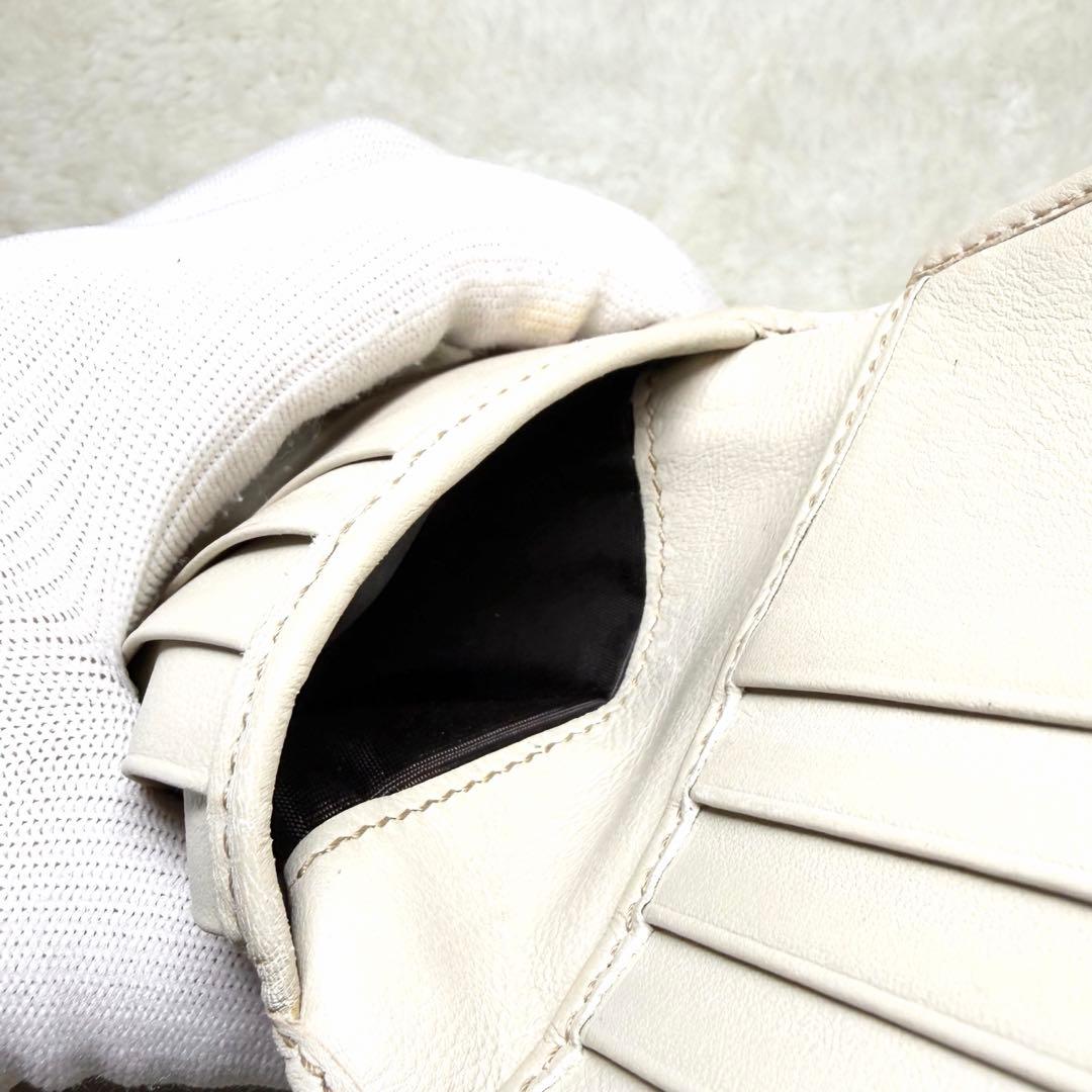 美品　GUCCI グッチ ヴィンテージ シェリーリボン 折り財布 GG柄 箱付