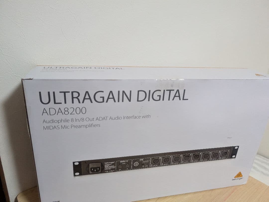【未使用品】ULTRAGAIN DIGITAL ADA8200