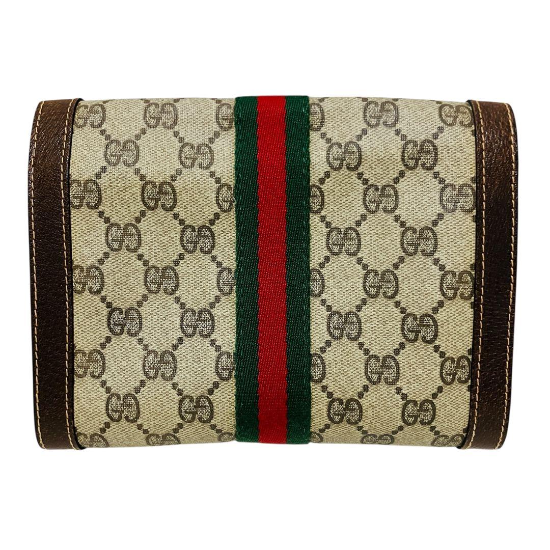 極美品✨GUCCI シェリーライン クラッチバッグ インターロッキング GG