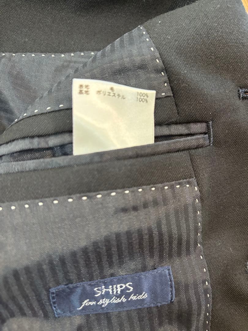 SHIPS グリーンレーベルリラクシング　ブレザー　パンツ　ネクタイセット120