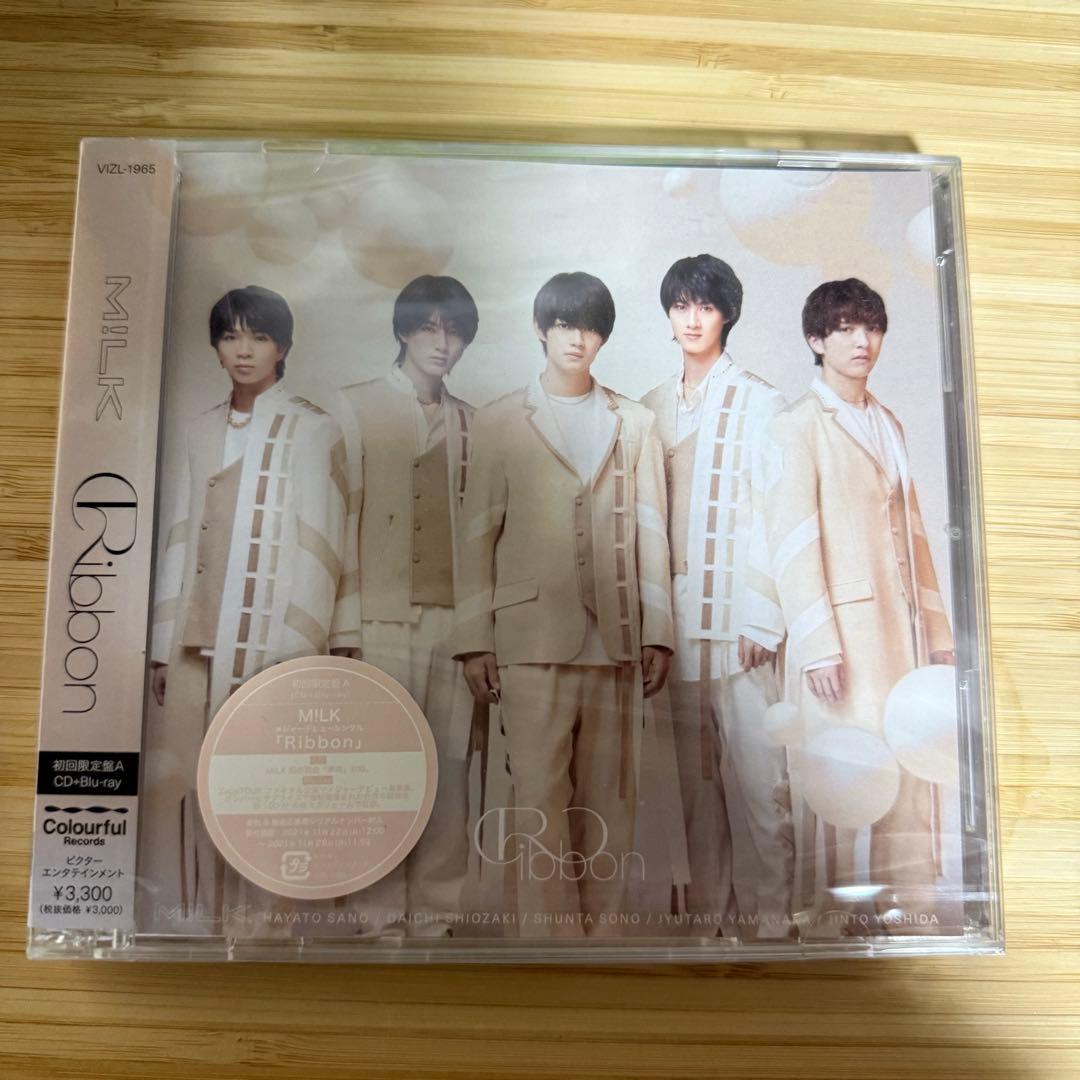 M!LK Ribbon(初回限定盤A)(CD+Blu-ray )