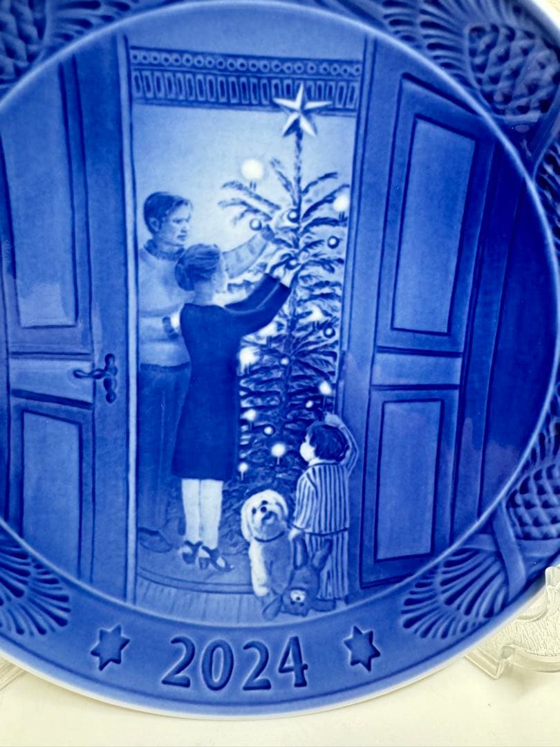 ブルーコレクタブル ロイヤルコペンハーゲン イヤープレート 2024年版