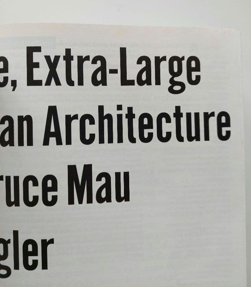 初版 S,M,L,XL レム・コールハース Rem Koolhaas