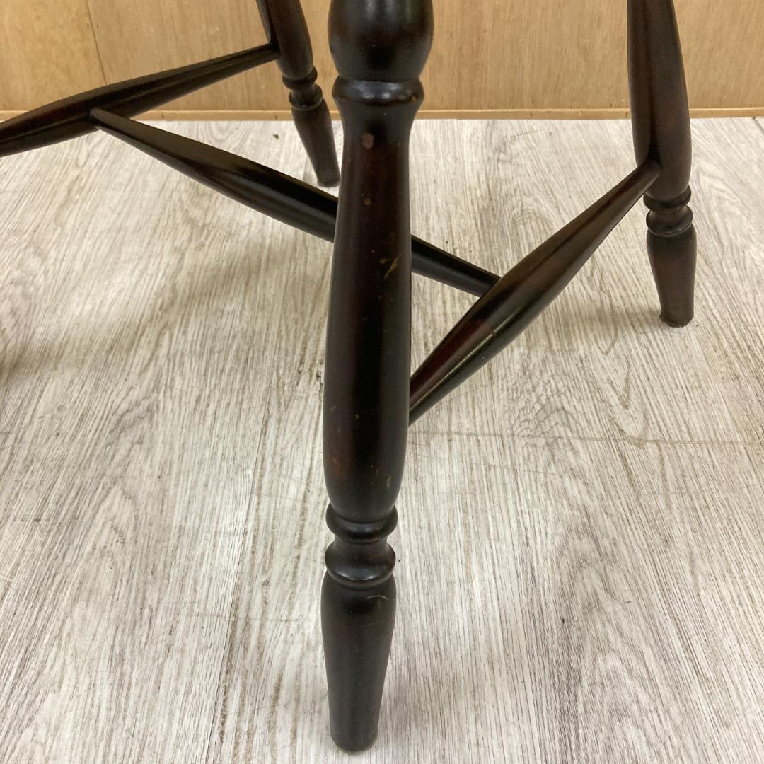 北海道民芸家具　 樺ウィンザーチェア アームチェア ダイニングチェア　椅子　A