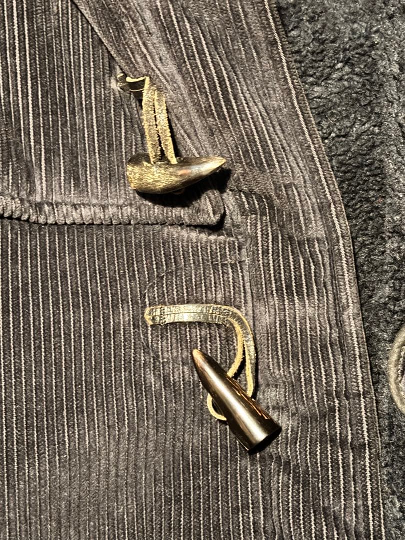 希少　英国Gloverall ダークブルー ダッフルコート