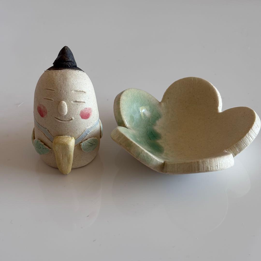 岡崎順子さん 雛人形 陶器