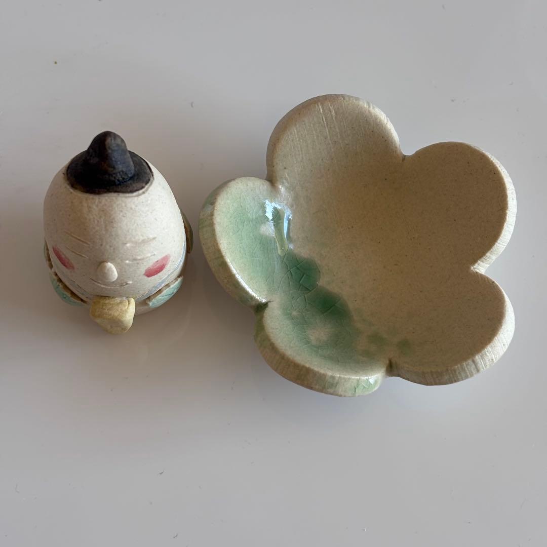 岡崎順子さん 雛人形 陶器