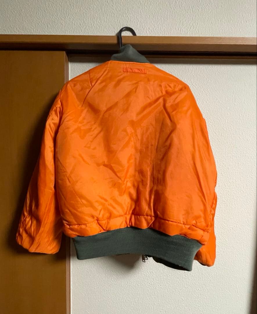 90s WESTOPINDUSTRIES ma1 短丈 IDEALジップ