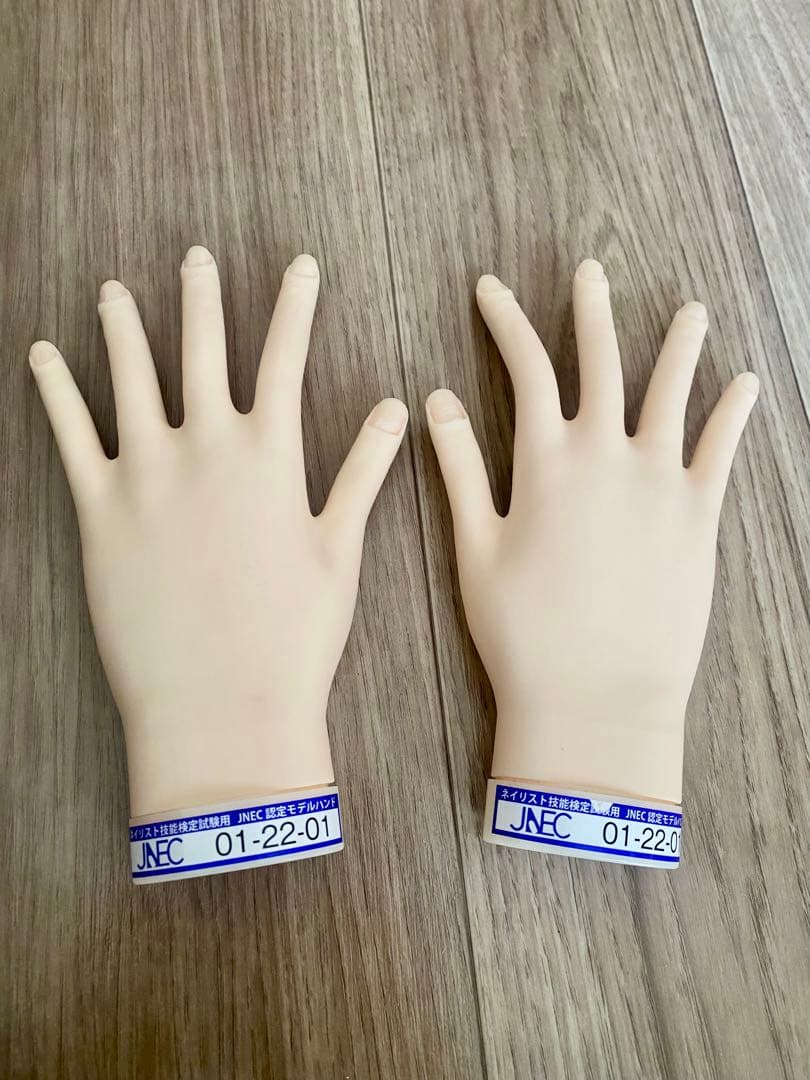 ネイリスト　認定モデルハンド　ネイチップ