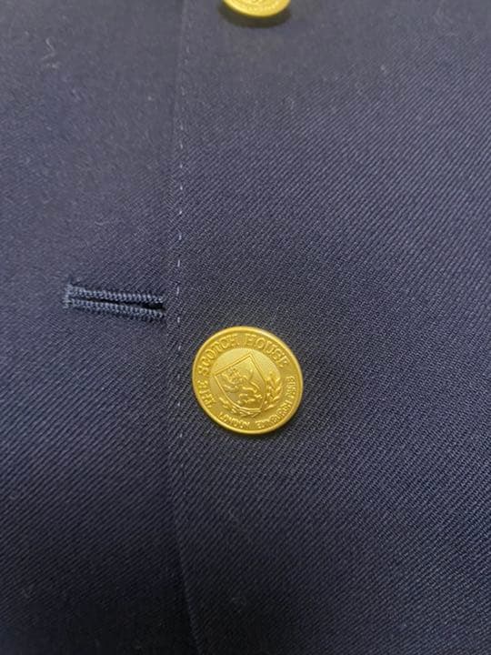 卒業式に女児スコッチハウススーツ（クリーニング済）