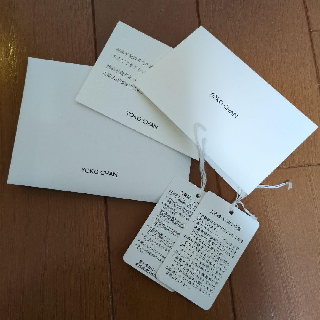 YOKO・CHAN　ヨーコ・チャン　フレアスリーブパールジャケット　40号