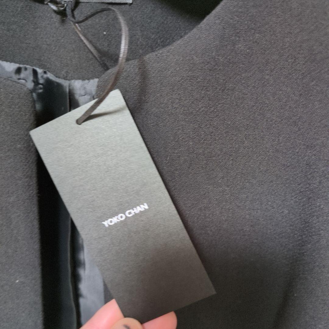 YOKO・CHAN　ヨーコ・チャン　フレアスリーブパールジャケット　40号