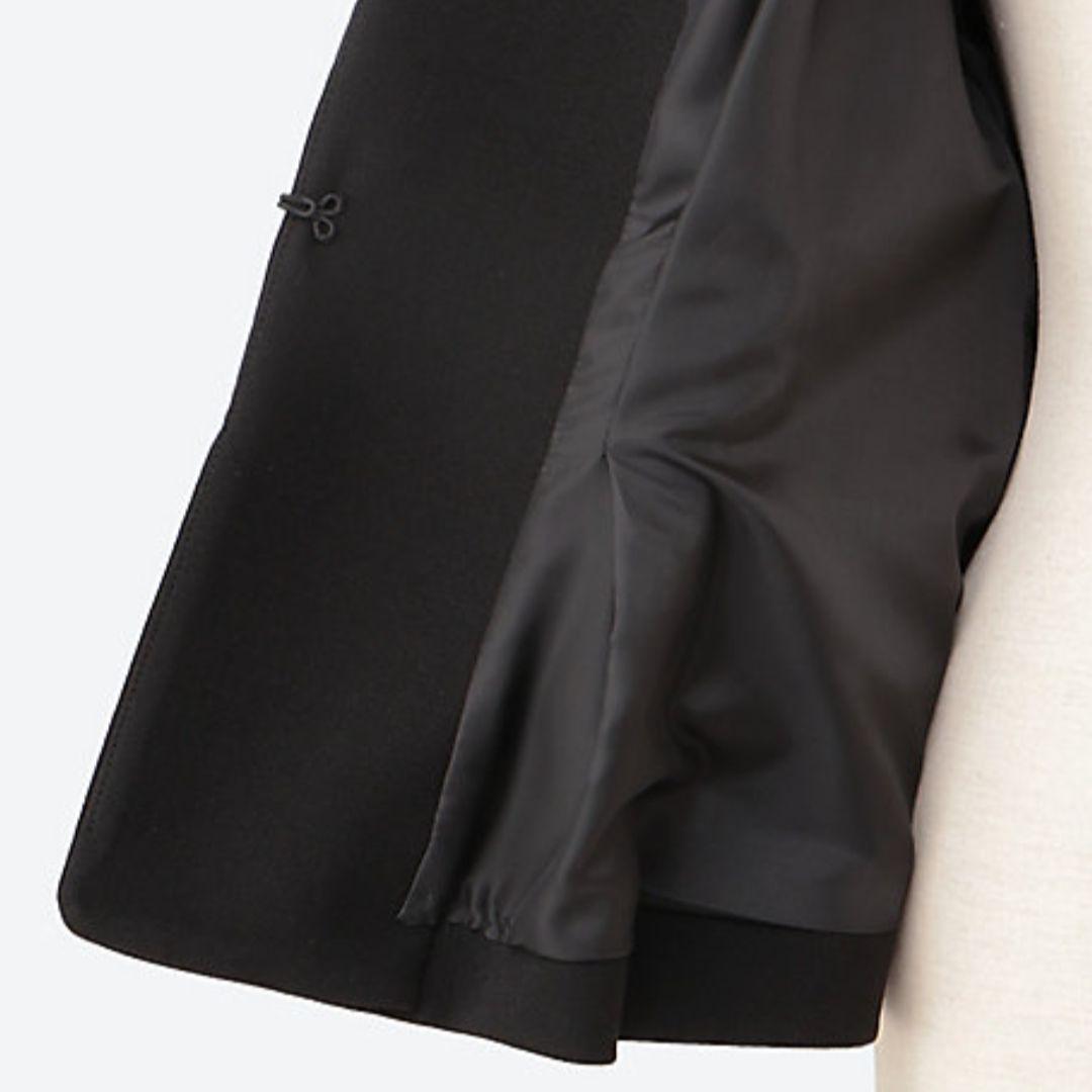 YOKO・CHAN　ヨーコ・チャン　フレアスリーブパールジャケット　40号