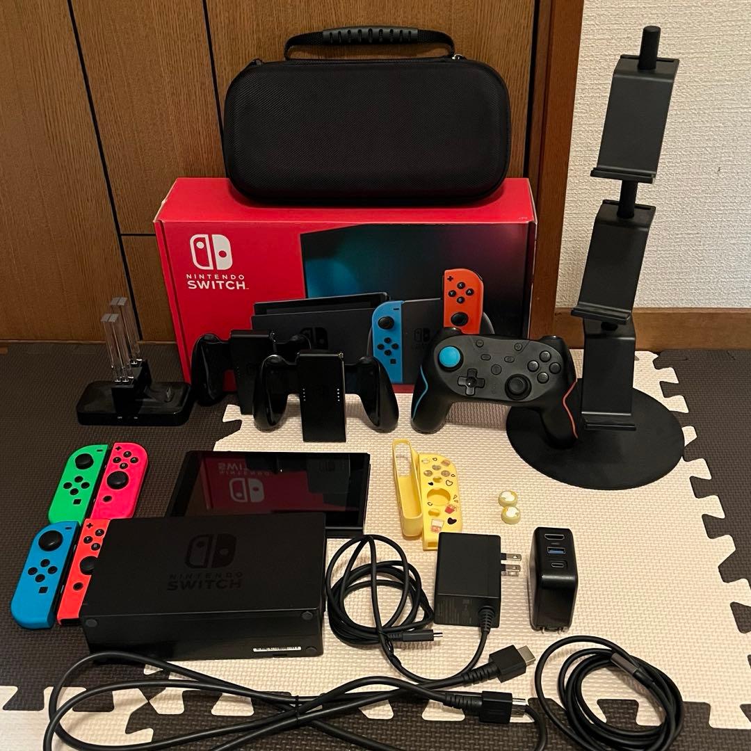 【美品】Nintendo Switch 付属品多数