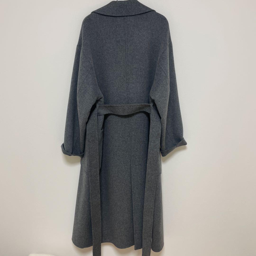 A part by カシープ3WAYスタンドロングコート　S グレー