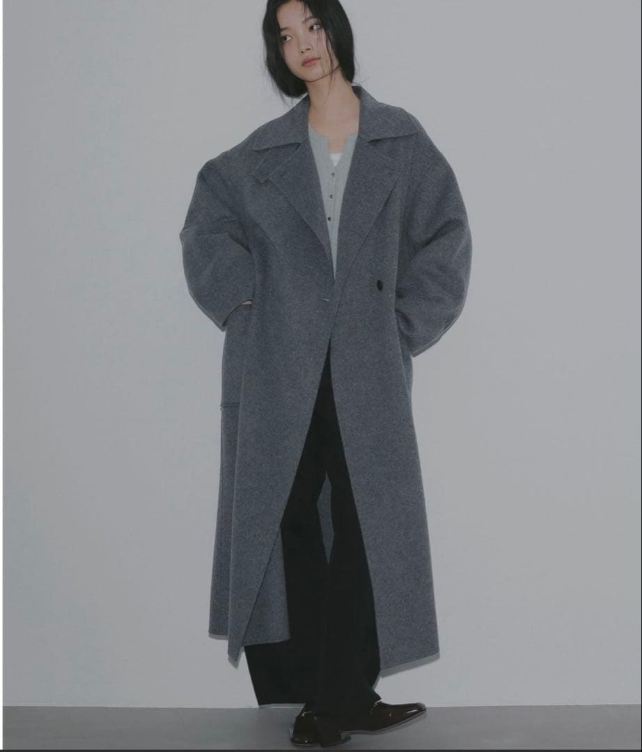 A part by カシープ3WAYスタンドロングコート　S グレー