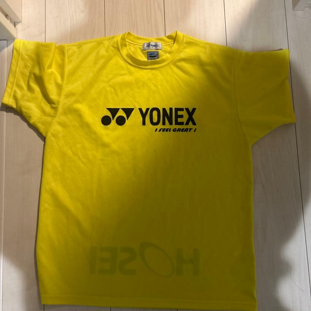 YONEX イエロー シャツ HOSEI