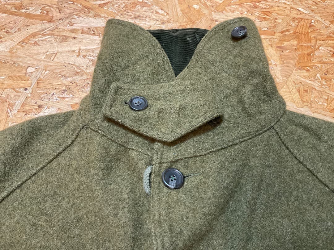 エンジニアードガーメンツ USA製 ウール マッキーノ コート ジャケット S