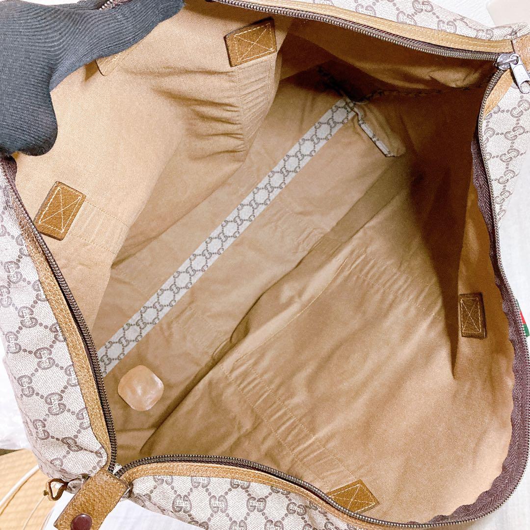 673 グッチ　GGスプリーム GGキャンバス ボストンバッグ　トートバッグ